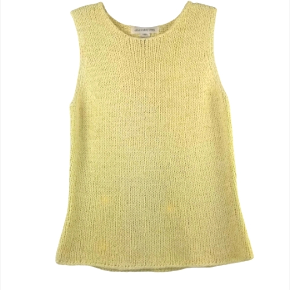 Jones New York sleeveless knit top